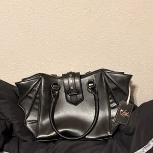 Sleek Black Handbag
